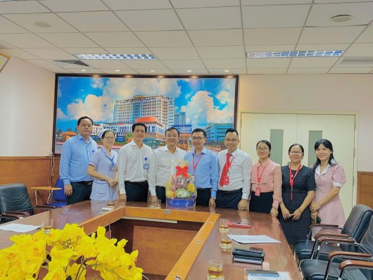 BUỔI LÀM VIỆC GIỮA LÃNH ĐẠO KHOA CÔNG NGHỆ VÀ BAN GIÁM ĐỐC BỆNH VIỆN ĐA KHOA ĐỒNG NAI