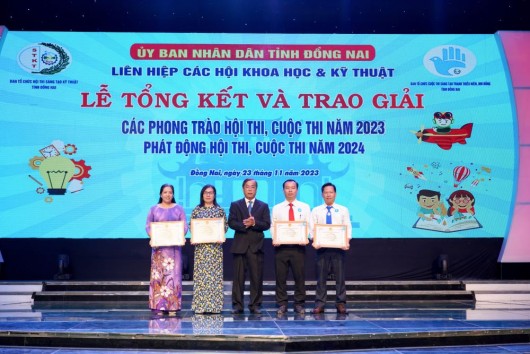 Giảng viên Khoa Công nghệ tham gia Báo cáo các giải pháp tại Hội thi STKT tỉnh Đồng Nai 2024