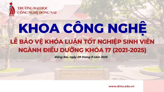 LỄ BẢO VỆ KHÓA LUẬN TỐT NGHIỆP SINH VIÊN NGÀNH ĐIỀU DƯỠNG KHÓA 17 (2021-2025)