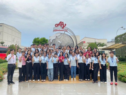 SINH VIÊN KHOA CÔNG NGHỆ THAM QUAN TRẢI NGHIỆM THỰC TẾ TẠI CÔNG TY AJINOMOTO VIỆT NAM - 2025