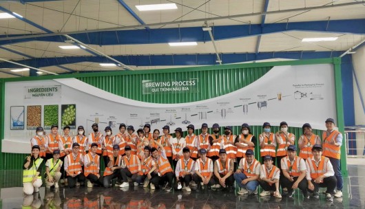 SINH VIÊN THỰC PHẨM HỌC ĐƯỢC GÌ TỪ CHUYẾN ĐI TRẢI NGHIỆM THỰC TẾ TẠI NHÀ MÁY BIA HEINIKEN?