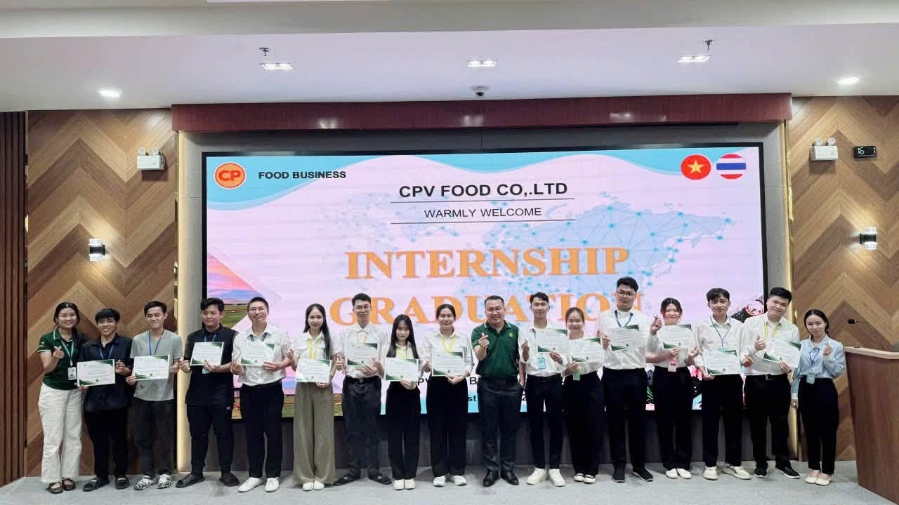 Từ giảng đường đến nhà máy – 6 tháng thực tập kỹ sư tại CPV Food